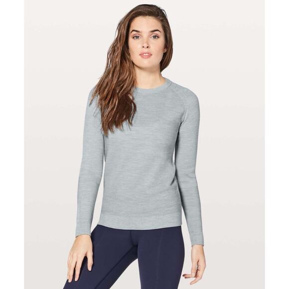 Lululemon Simply Wool Sweater in Heathered Starlight - Picture 1 of 9
